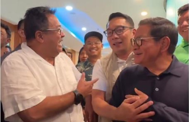 RK Bertemu Pramono Rano: Pelukan Hangat dan Selfie Bareng